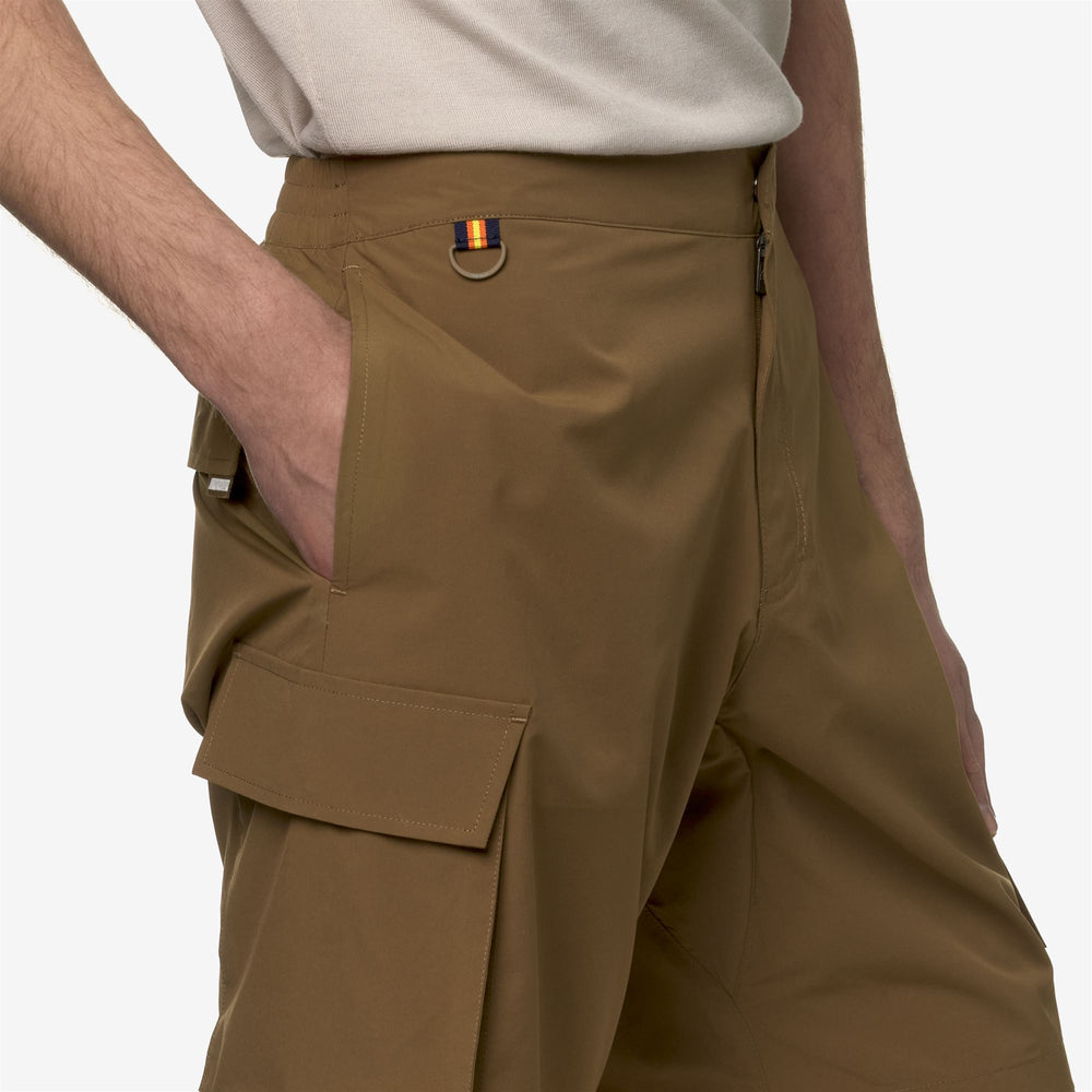 Brown Cargo Men's City Shorts with Utility Pockets 02