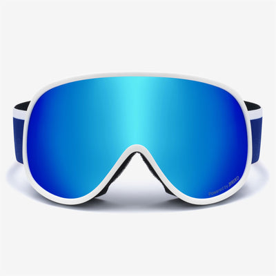 Goggles Unisex MANNY K-Way Ski  Goggles WHITE - BM3 Photo (jpg Rgb)			