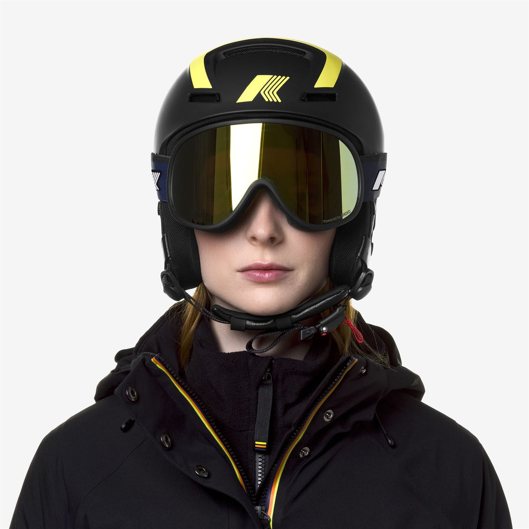 Gafas de esquí unisex grises y negras para deportes de nieve main
