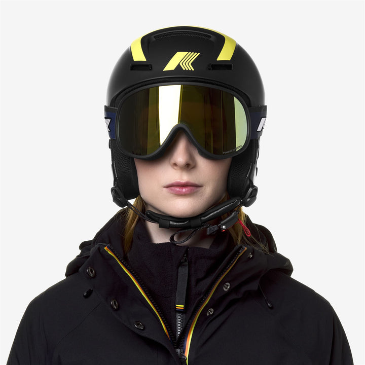 Gafas de esquí unisex grises y negras para deportes de nieve 4